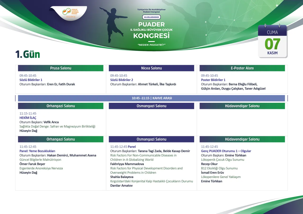 Kongre Programı Görseli